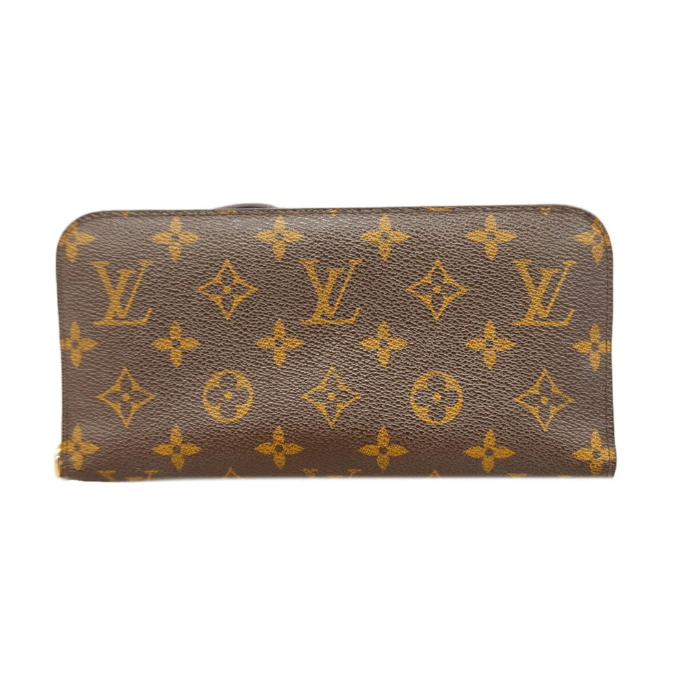 Louis Vuitton Monogram Portefeuille Insolite Long Wallet M66568 Violet Women'...